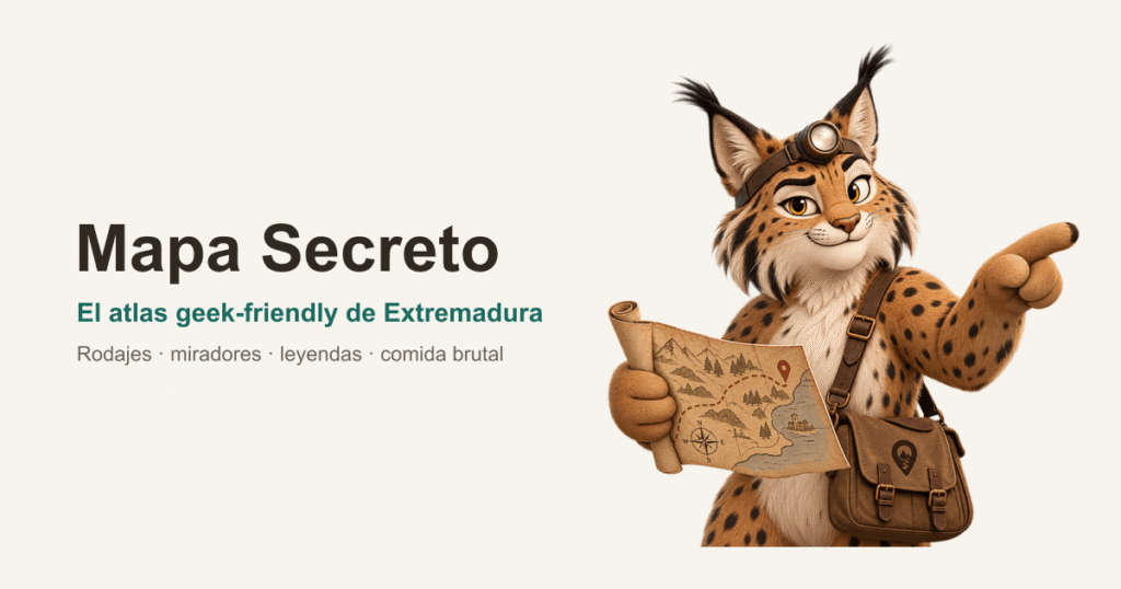 Mapa Secreto — Atlas geek-friendly de Extremadura